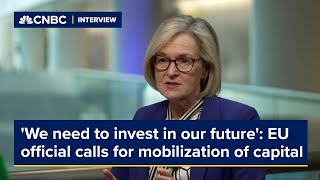 'We need to invest in our future': EU official calls for mobilization of capital