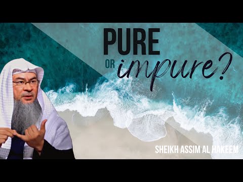 Everything seems impure to me, how to differentiate between pure and impure?