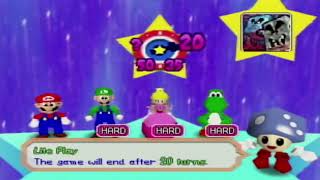 Mario Party 3: Creepy Cavern (COM Game) - Twitch Stream (N64 HDMI)