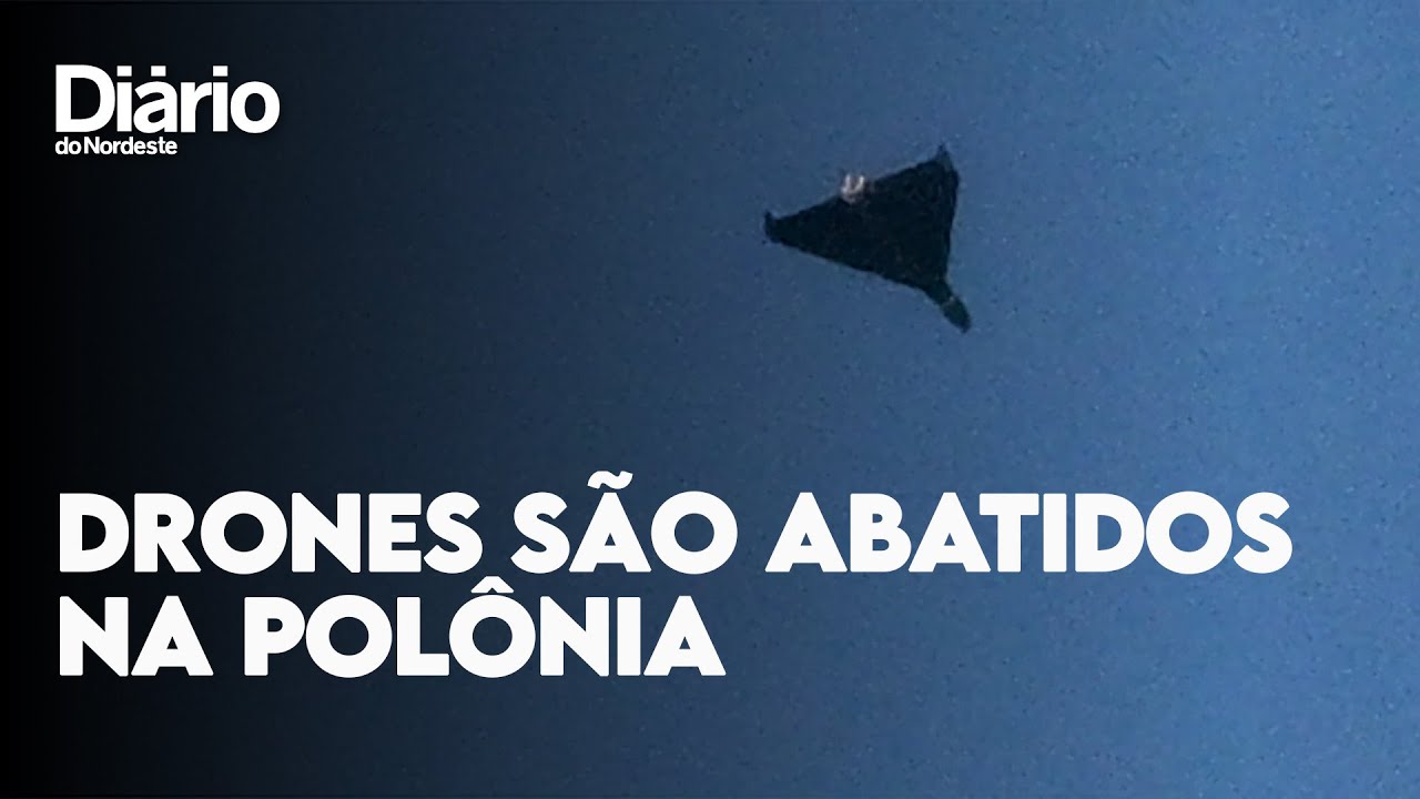 Imagem da notícia Drones russos são abatidos na Polônia após país sofrer violação do espaço aéreo