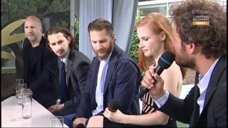 The cast of Lawless - Interview in Cannes video