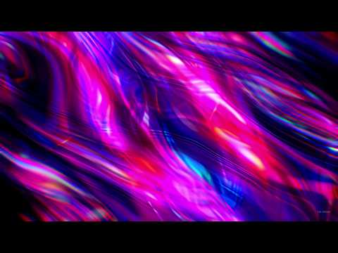 4K - Magenta Abstract Flowing Waves with Blue Light Streaks Background Screensaver | NO AUDIO