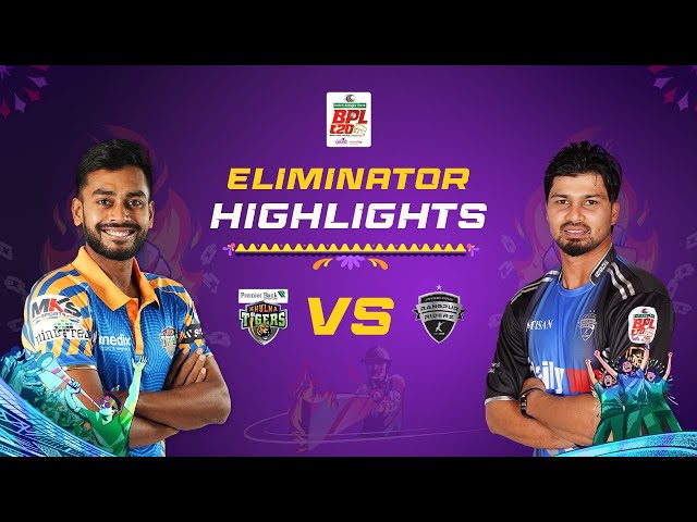 Highlights: Match 43 (Eliminator): Rangpur Riders vs Khulna Tigers