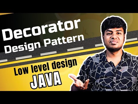 Decorator Design Pattern Explained | Real-World Example + Code Walkthrough | Tamil