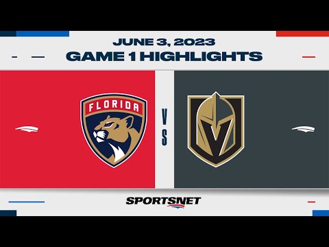 Stanley Cup Final Game 1 Highlights | Panthers vs. Golden Knights - June 3, 2023