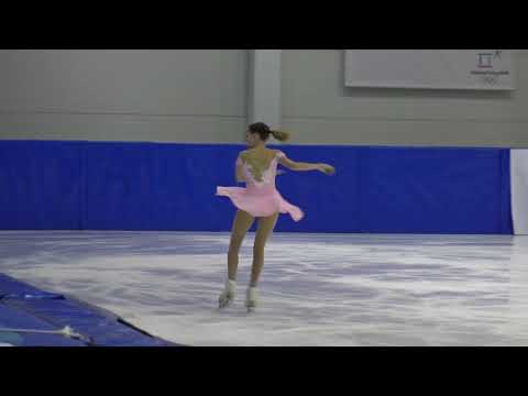 12. Santa Claus Cup 2018: Hanna Fliszar (HUN)  FS Advanced Novice Girls Short Program