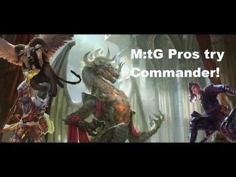Magic Pros try Commander! Korvold vs. Unesh (Matt Sperling), Yuirko (Zach Allen), and Roon (E.Vergo)