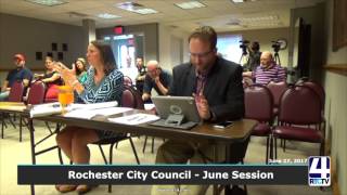 Rochester City Council Monthly Meeting