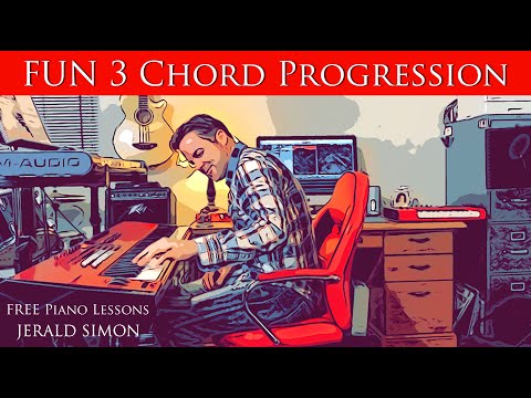 11.5.2020 - A FUN and simple 3 chord progression piano lesson to start composing music!