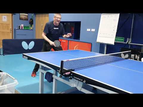 Mark Mitchell, back hand, sandpaper bat