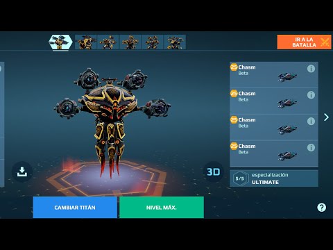 Ultimate Nodens Chasm Titan Slayers War Robots WR