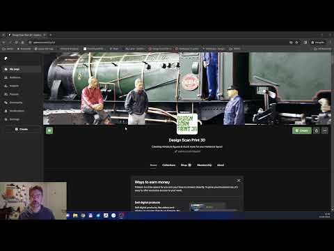 How to download the monthly Patreon files from Design Scan Print 3D