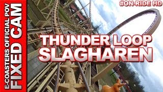 preview picture of video 'Thunder Loop - Attractie Park Slagharen | On-Ride (ECam HD)'