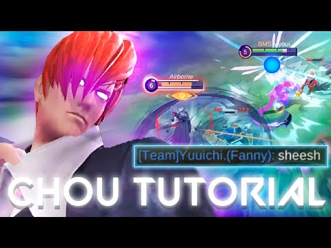 CHOU TUTORIAL 2022 (HOW TO USE CHOU PROPERLY)- Mobile Legends