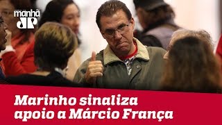Precisa ver se Márcio França deseja nosso apoio’, diz Marinho