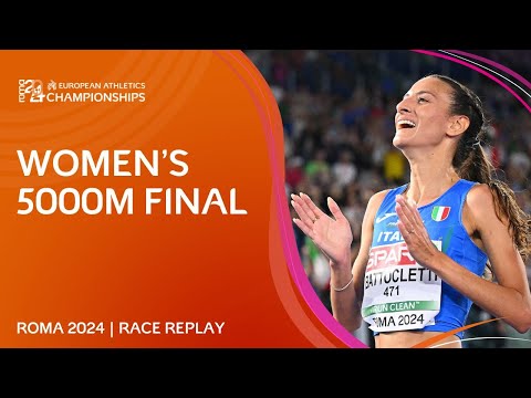 SUPER Nadia! 🇮🇹 Women's 5000m final replay | Roma 2024