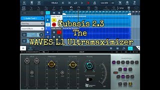 Video thumbnail for CUBASIS 2.3 - Let's Explore the WAVES L1 Ultramaximizer - Tutorial for the iPad by The Sound Test Room