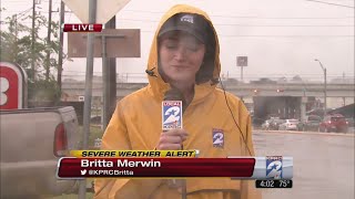 Sever conditions threaten Conroe area