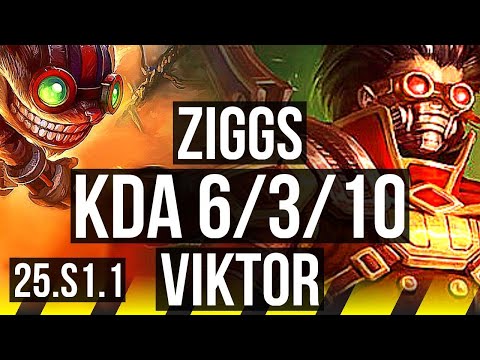 ZIGGS & Thresh vs VIKTOR & Katarina (ADC) | NA Master | 25.S1.1