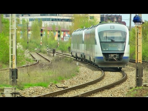 2xAM Sageata-Albastra DMUs & Mecanic Super Engineer in Oradea Est Triaj - 05 April 2017