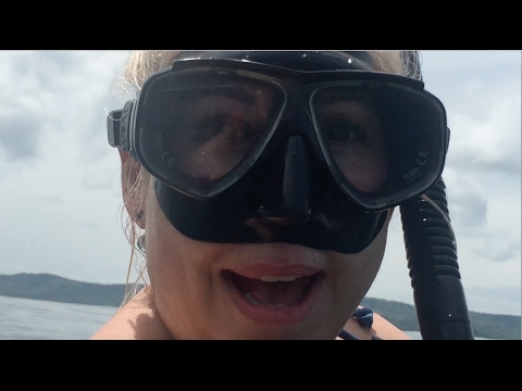 Adventure Girl Snack Bite: Underwater Costa Rica