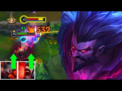 WILD RIFT - BUFFED TRYNDAMERE IS SO BROKEN IN JUNGLE | 버프된 트린다메라는 정글에서 매우 강력합니다.