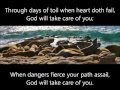 God Will Take Care Of You With Lyrics