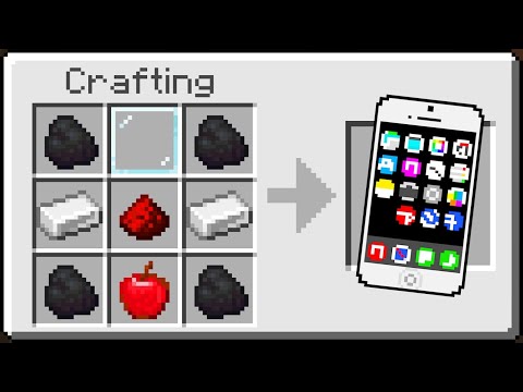 Jelly - We Crafted REAL LIFE Items in Minecraft…