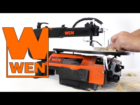 WEN 16-Zoll-Dekupiersäge mit zwei Richtungen und variabler Geschwindigkeit (Produktdemonstration)