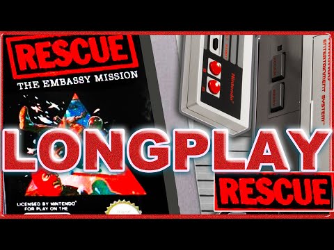 NES LONGPLAY RESCUE - The Embassy Mission (Operation Jupiter)