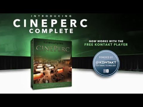 Free Download CinePerc PRO v.1.3 KONTAKT