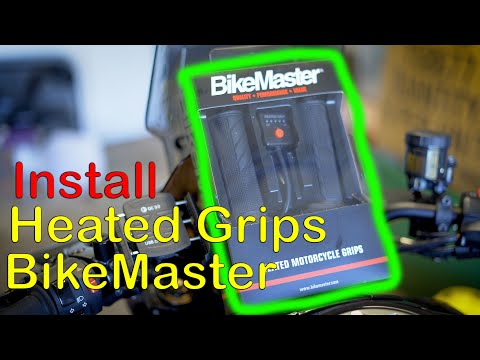 Z900 BikeMaster Heated Grip Install