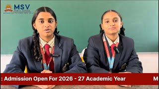 MSV Public School Video