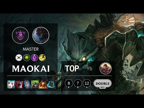 Maokai Top vs Jayce - KR Master Patch 10.10