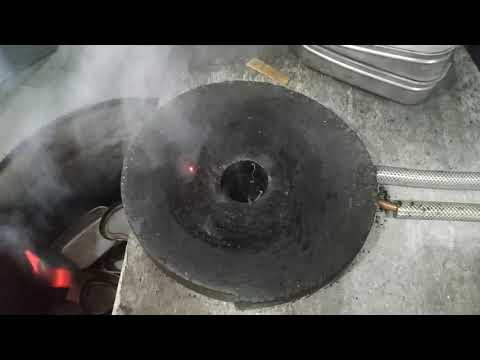 Flat coil nduction heating