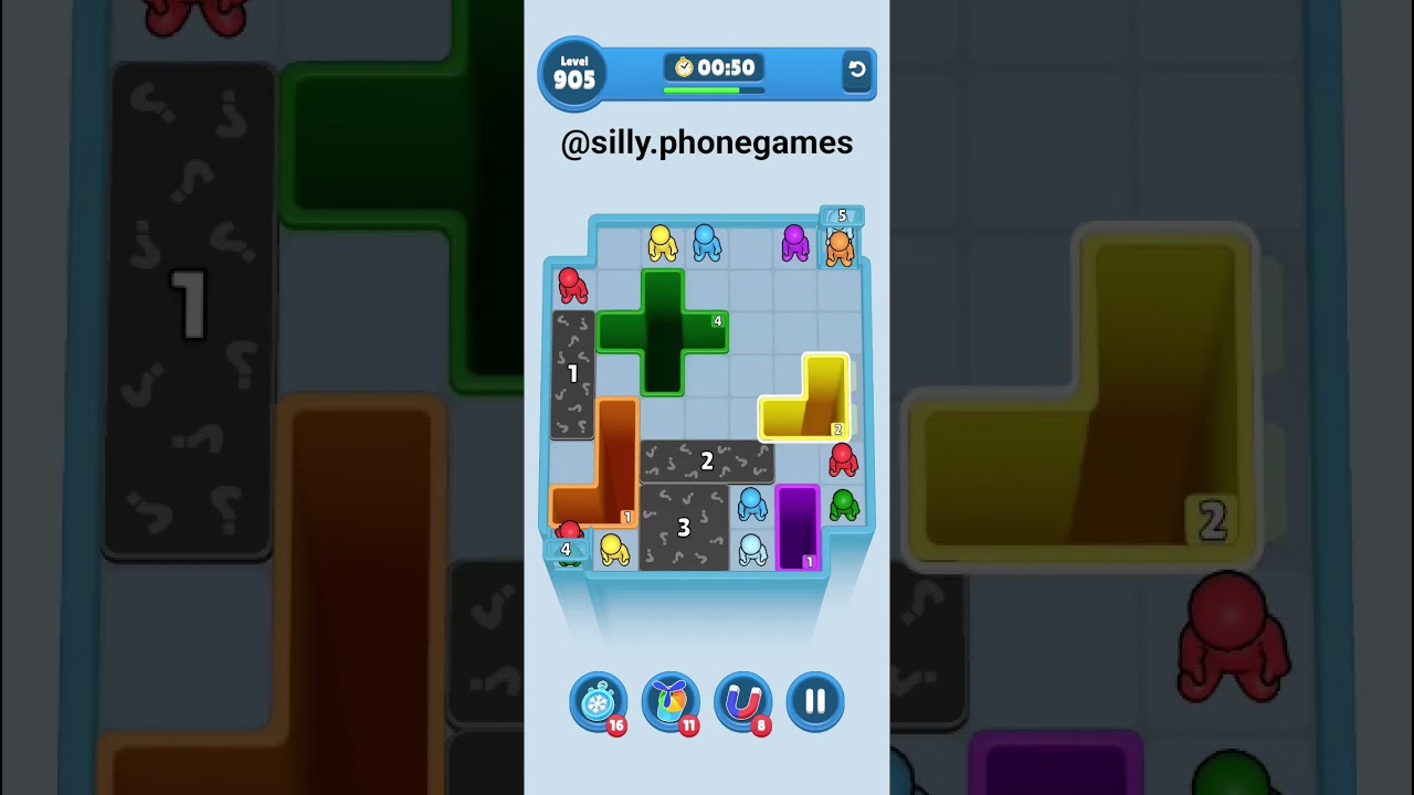 Drop Away Level 905 Walkthrough Solution