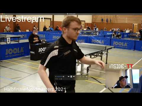 Livestream (Test) Spielanalyse Halbfinale Nordmasters Leon Abich Frederik Spreckelsen