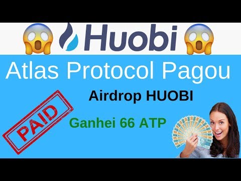 "Airdrop Huobi Pagou" Recebi 66 Atlas Protocol (Prova De Pagamento) Airdrops Free