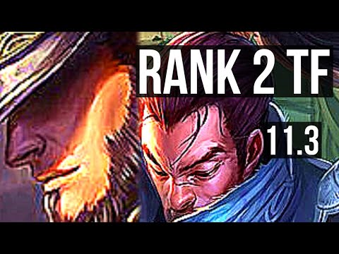 TWISTED FATE vs YASUO (MID) | Rank 2 TF, Rank 9, 800+ games, 2/1/6 | KR Challenger | v11.3