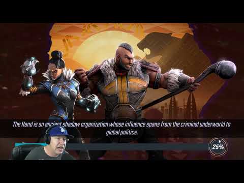 Red Star Rework - Shuri Wakandan Raid Testing - Marvel Strike Force - MSF