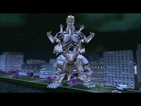Megalon vs Super MechaGodzilla - Godzilla Save the Earth Melee