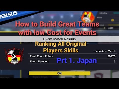 RANK 5 SCHNEIDER EVENT WITH ALL "ANY" SETTINGS! Team Building Guide and Skill Ranking - Part 1 - Jpn