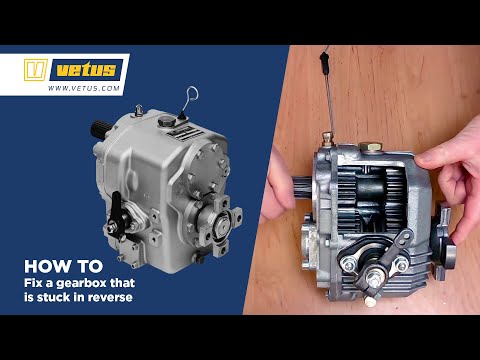 Wie Sie selbst das Getriebe Ihres Bootes reparieren können, wenn es im Rückwärtsgang blockiert ist.