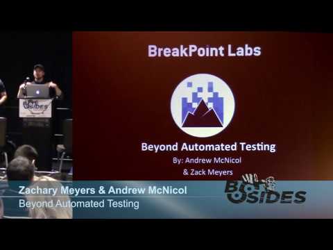 BSides DC 2016 - Beyond Automated Testing