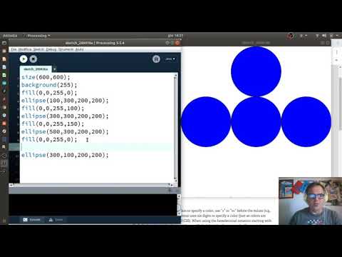 Processing - Lezione 03 - Le funzioni fill() e stroke()