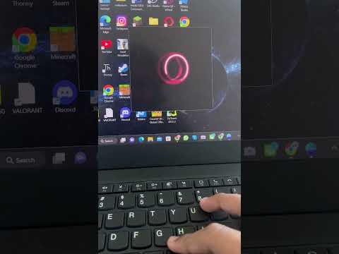 Opera gx opening animation