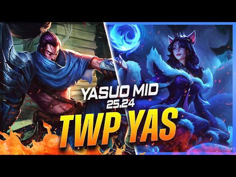 TheWanderingPro - Yasuo vs Ahri MID Patch 25.24 - Yasuo Gameplay