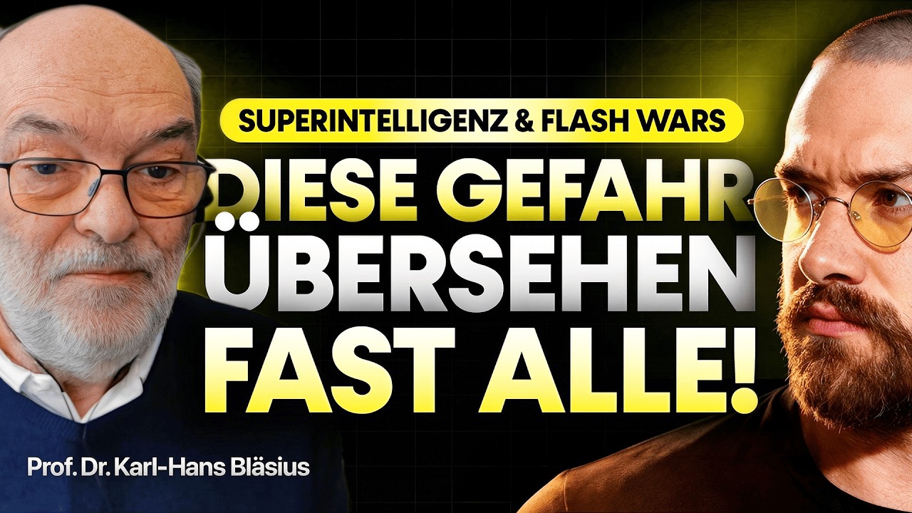KI-Professor WARNT: Es wird völlig außer Kontrolle geraten! (Prof. Dr. Karl-Hans Bläsius)