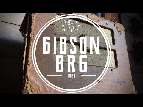 What does a Vintage Gibson amp sound like? Gibson BR6 demo. The Backline Demos (Ep.8)