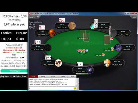 PokerStars Summer Series 05 $109NLHE ProgressiveKO Sunday Million SE Jun 07 2020 brianaki flyingfist